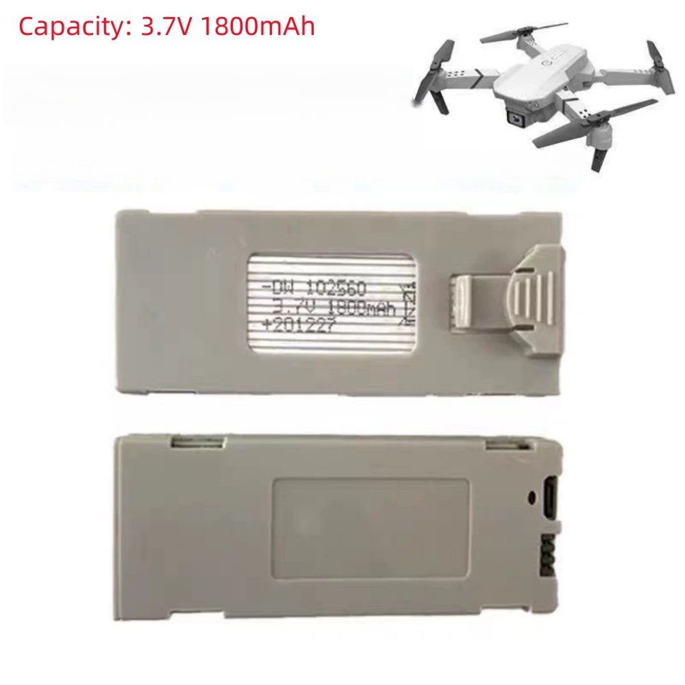 Drone Rc E88 Pro - 1-10PCS 3.7V 1800Mah RC Drone Battery