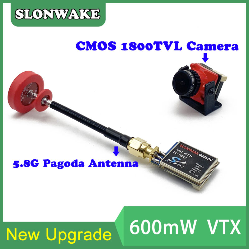 5.8G 48CH 600mW adjustable VTX - Drone Rc Remote ulasan dan harga