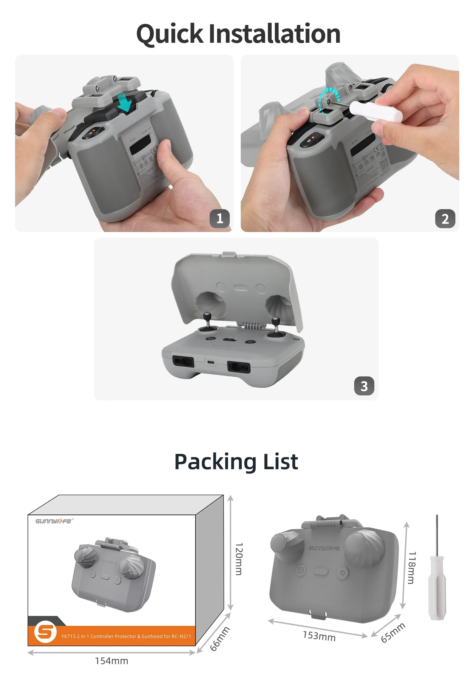 2 in 1 Controller Protector Su - Drone Rc N2 ulasan dan harga