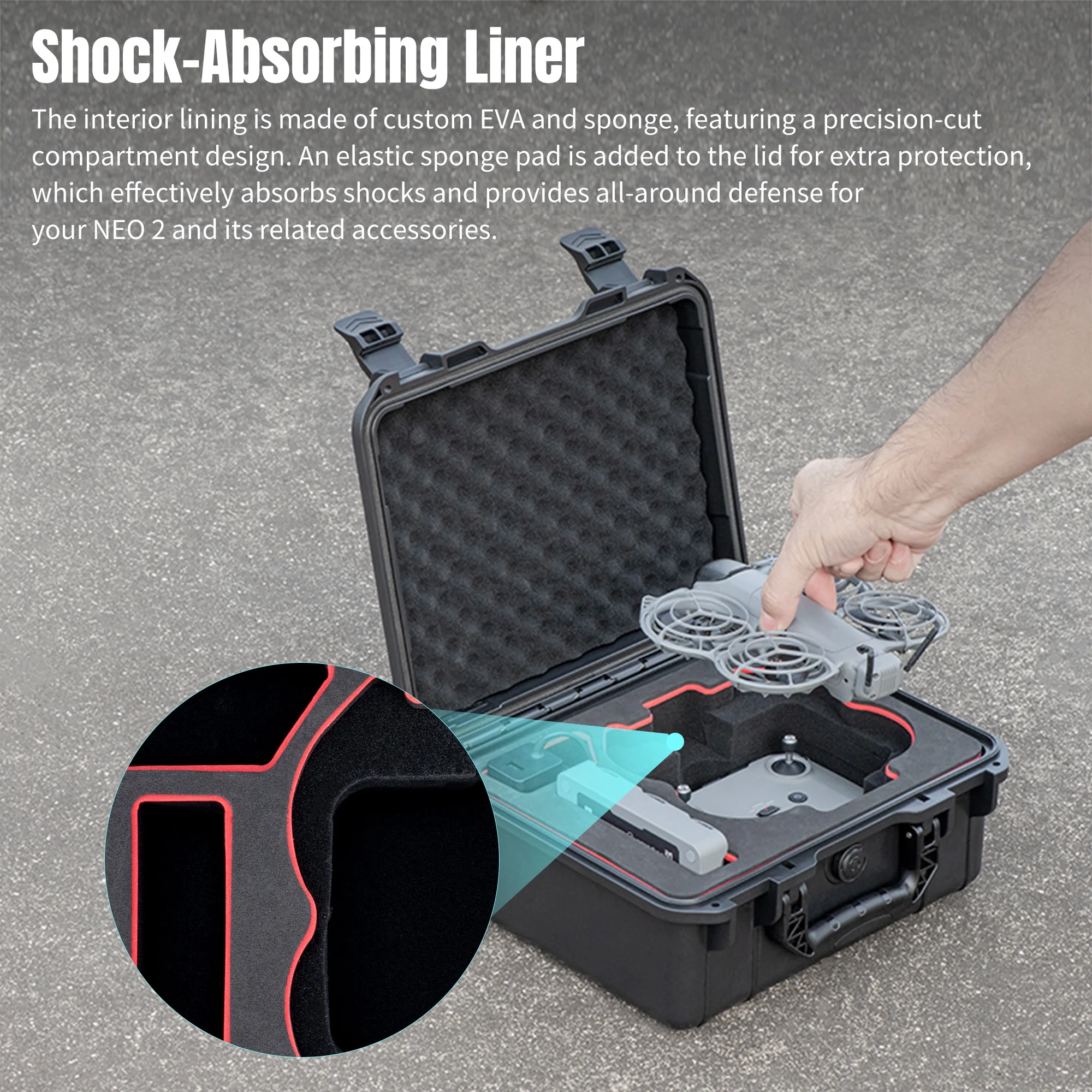 For DJI Neo 2 Portable Storage - Drone Rc N3 ulasan dan harga