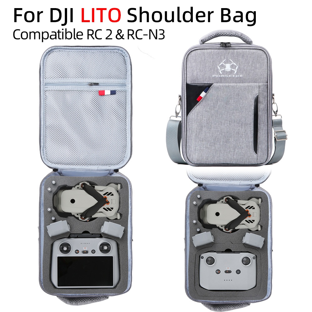 For DJI LITO Shoulder Bag Comp - Drone Rc N3 ulasan dan harga