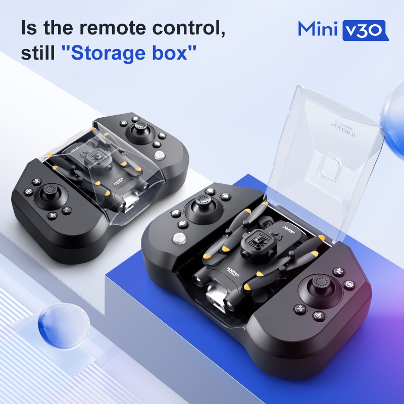 Mini V30 WiFi FPV Drone With 4 - Drone Rc Explorer ulasan dan harga