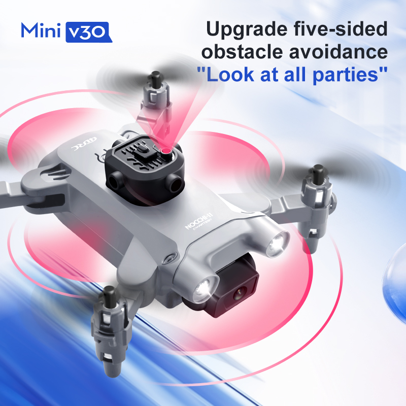 Mini V30 WiFi FPV Drone With 4 - Drone Rc Explorer ulasan dan harga