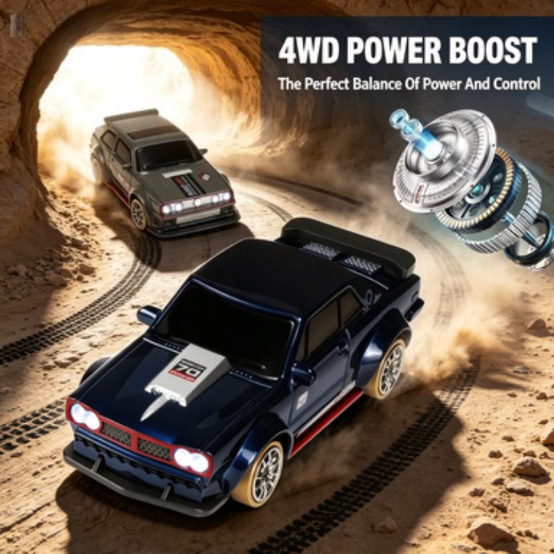1:63 4WD RC Drift Car Full Pro - Drone Ae Rc ulasan dan harga