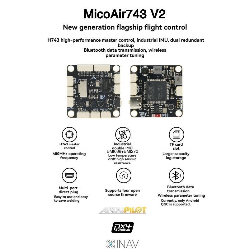 MicoAir743 V2   Flight Control - Betaflight Flight Controller ulasan dan harga