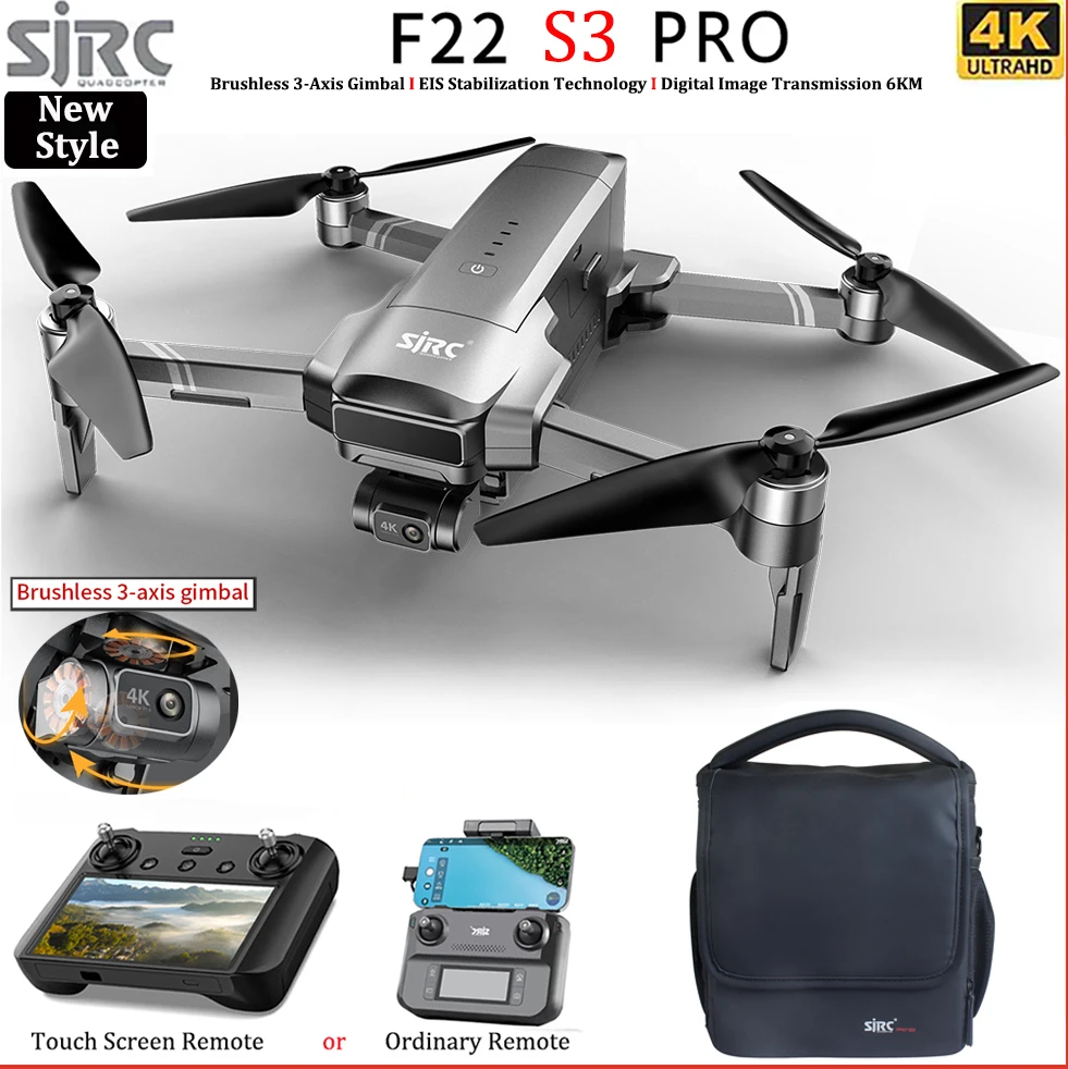 SJRC F22 S3 PRO Drone 4K HD Ca - Drone F22 Rc ulasan dan harga