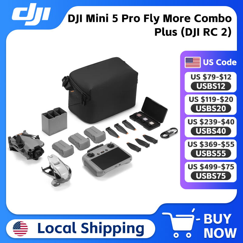 DJI Mini 5 Pro Fly More Combo  - Drone Dji Rc Mini 3 Pro ulasan dan harga