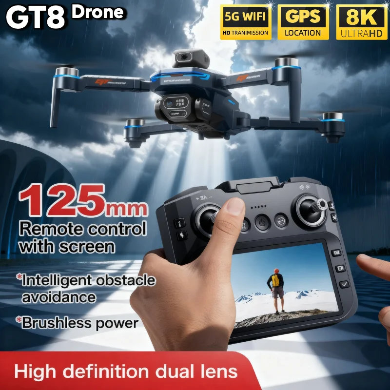 HOT For LSRC GT8 Drone 4K Prof - Drone Rc Holder ulasan dan harga