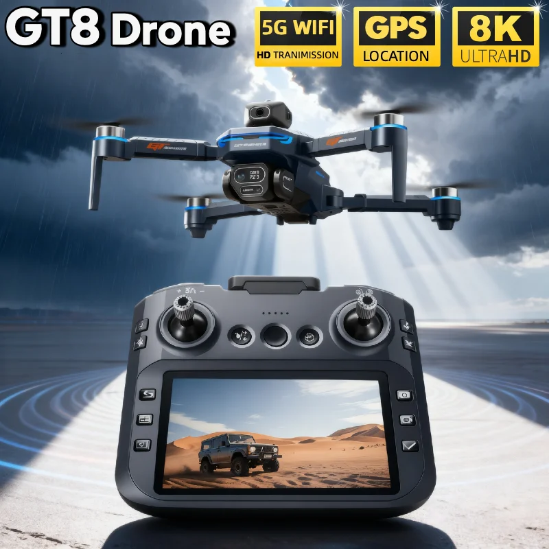 HOT For LSRC GT8 Drone 4K Prof - Drone Rc Holder ulasan dan harga