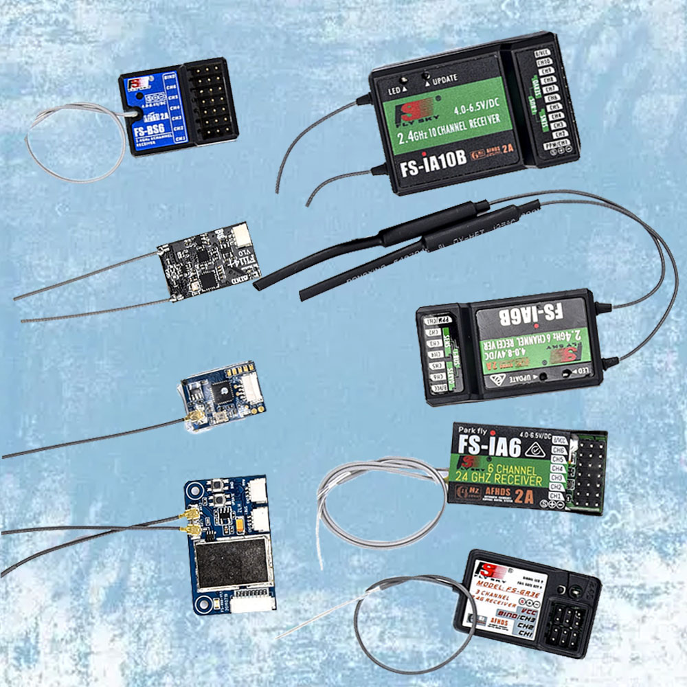 Flysky RC Receiver FS-IA6 IA6B - Drone Rc Remote ulasan dan harga