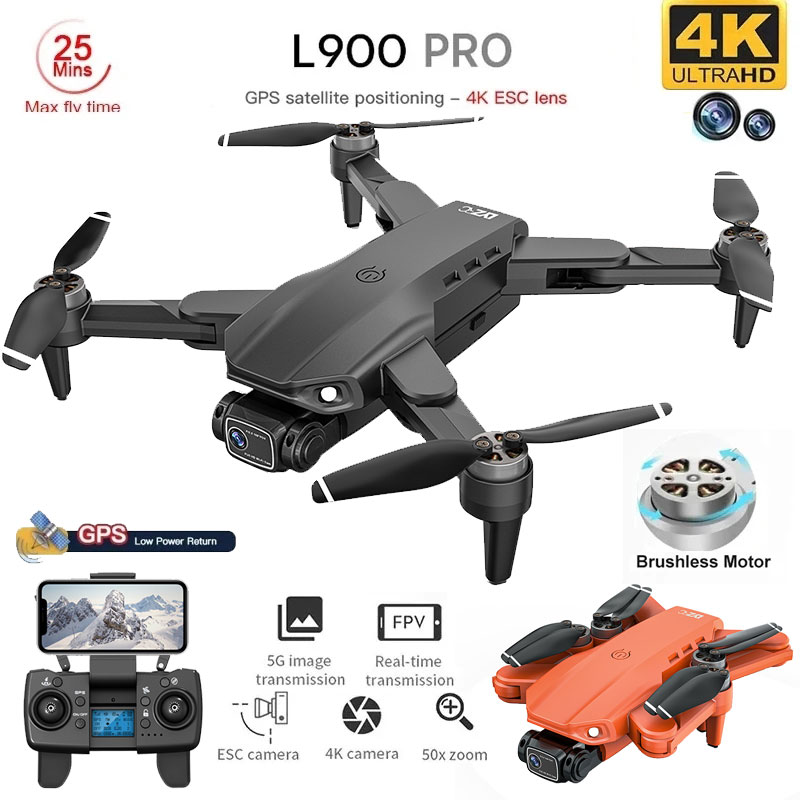 L900 Pro GPS Drone 4K Professi - Drone Rc Explorer ulasan dan harga