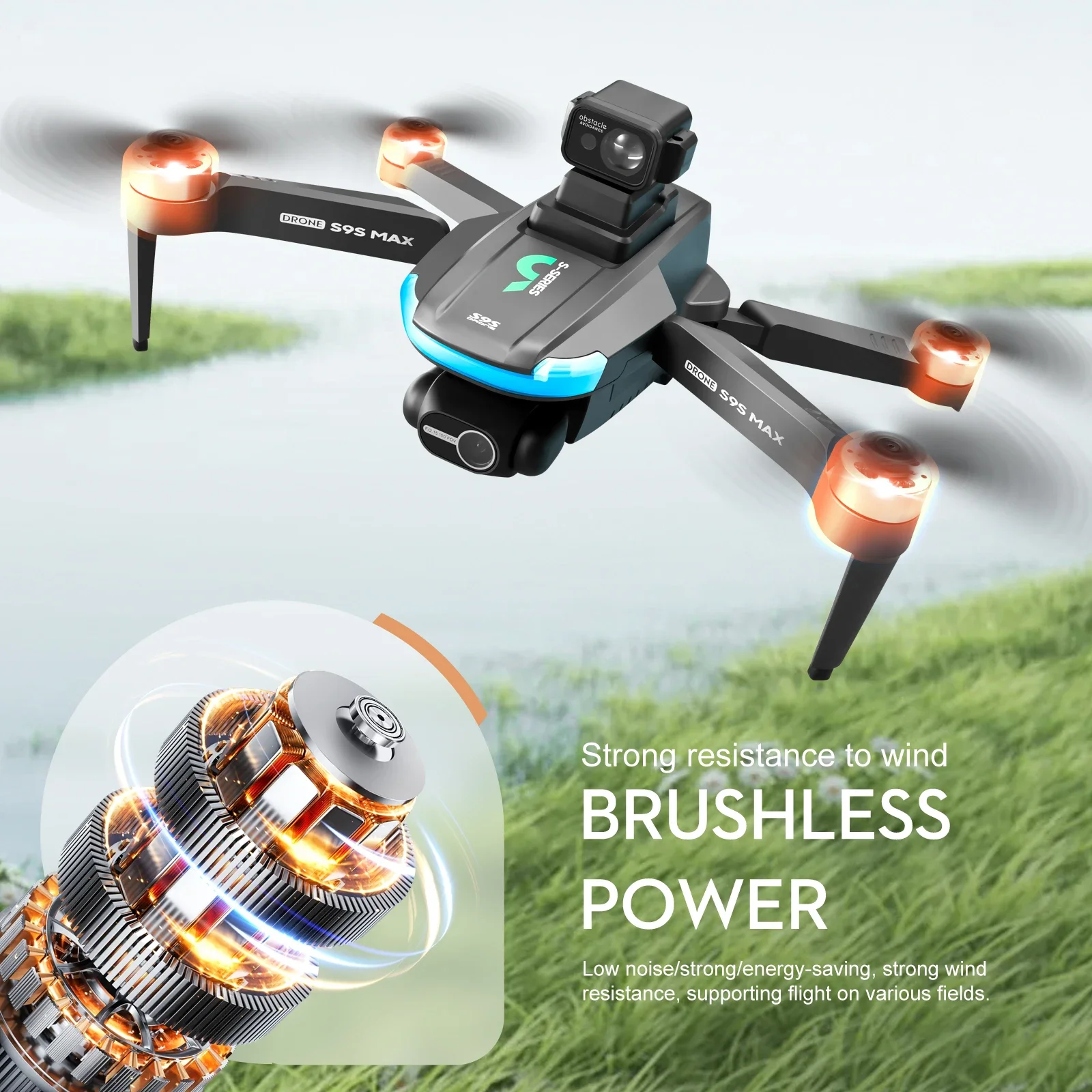 NEW S9S MAX MINI Drone 4K 2-Ax - Drone Rc Explorer ulasan dan harga