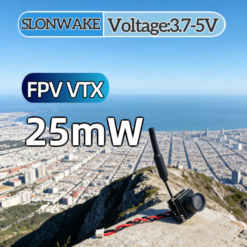 SLONWAKE FPV 25mW power simula - Drone Rc Remote ulasan dan harga
