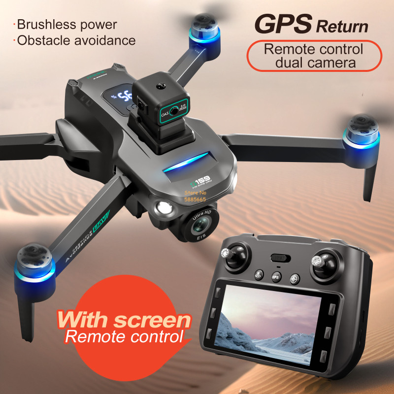 8K Dual Camera 5G WIFI FPV Rem - Drone Rc Explorer ulasan dan harga