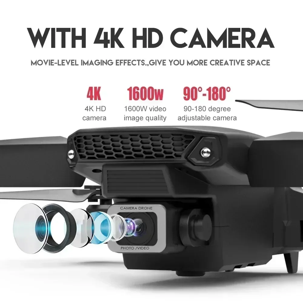 E88 Pro WIFI FPV Drone Wide An - Drone Rc E88 Pro ulasan dan harga