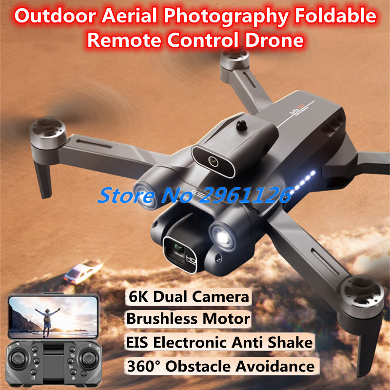 Outdoor Aerial Brushless Folda - Drone Rc S1S ulasan dan harga