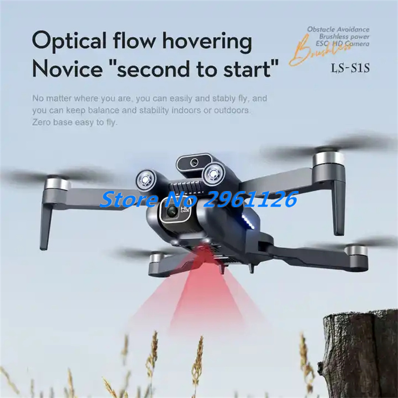 Outdoor Aerial Brushless Folda - Drone Rc S1S ulasan dan harga