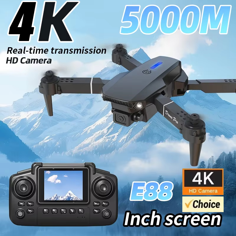 4K Dual-Camera HD Aerial Photo - Drone Rc E88 Pro ulasan dan harga