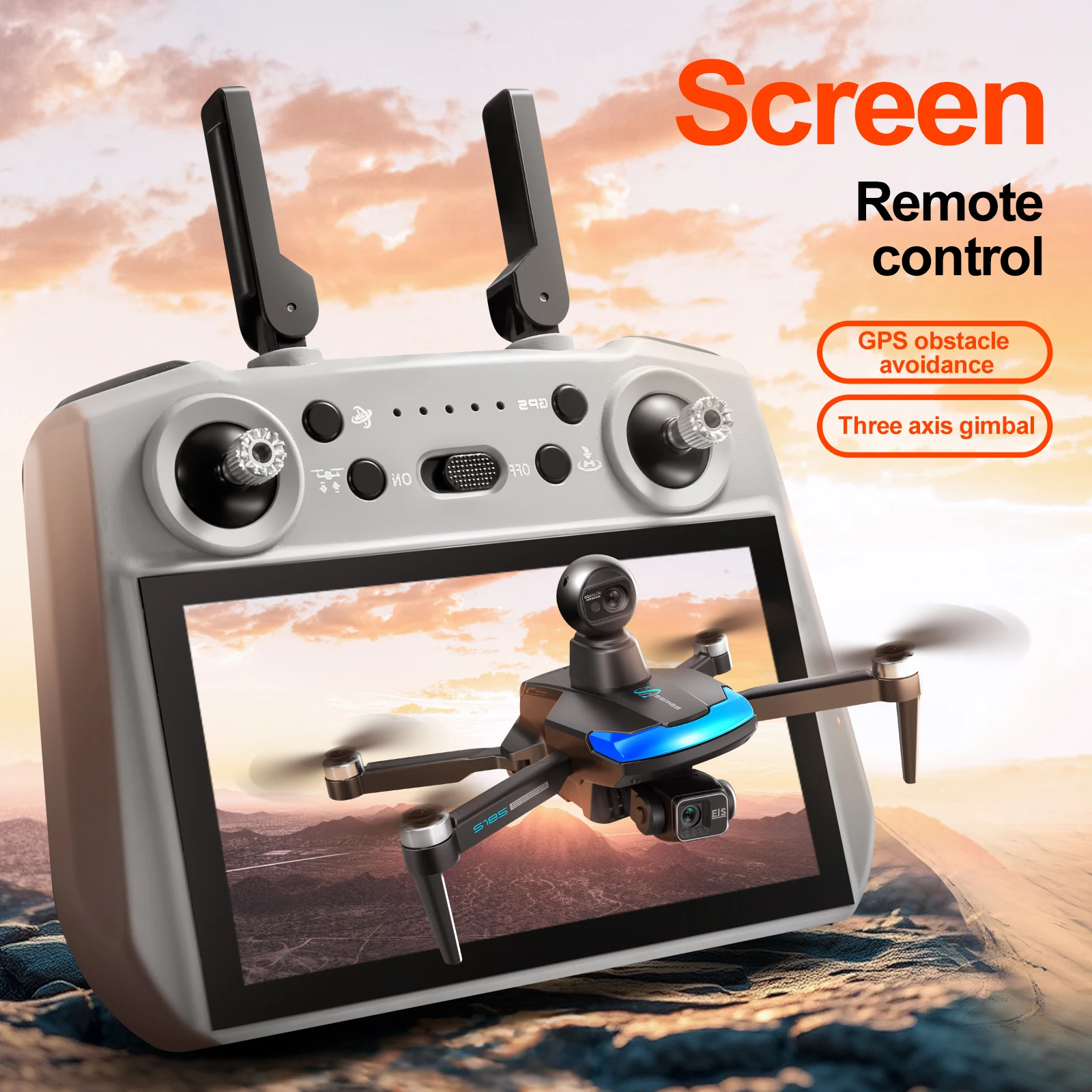 S185 Professional Drone 2.7K H - Drone Ae Rc ulasan dan harga