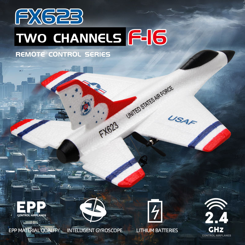 New Fx623/F16 RC Airplane Two  - Rc Wing Glider ulasan dan harga