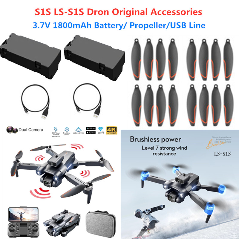 LS-S1S RC Drone Battery 3.7V 1 - Drone Rc S1S ulasan dan harga
