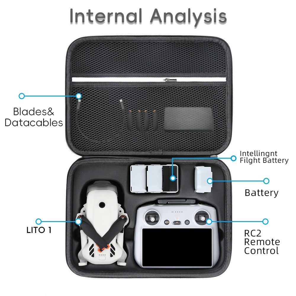 Portable Carrying Case For DJI - Drone Rc N3 ulasan dan harga
