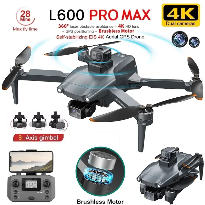L600 PRO MAX GPS Drone Profess - Drone Rc Explorer ulasan dan harga