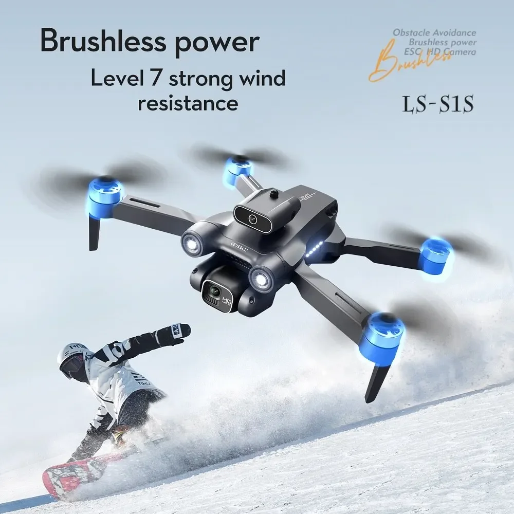 S1S Brushless Drone 4k Profess - Drone Rc S1S ulasan dan harga