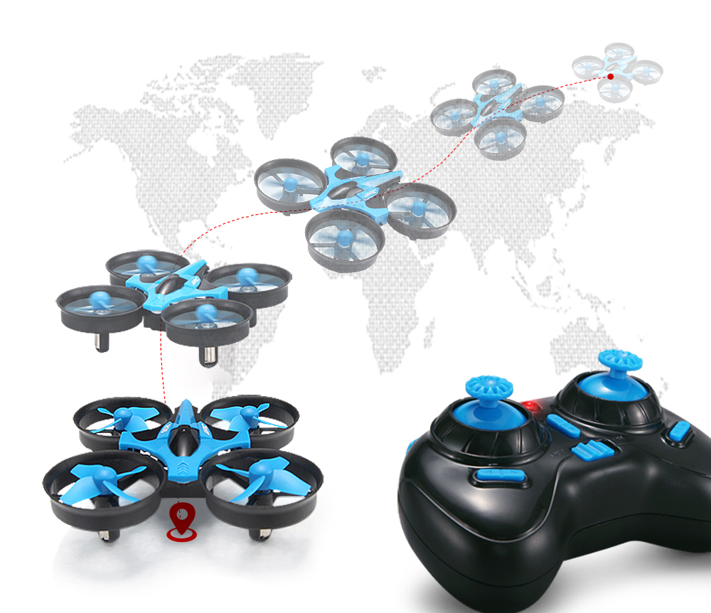 JJRC H36 Mini Rc Drone 4ch 6-A - Drone Rc Explorer ulasan dan harga