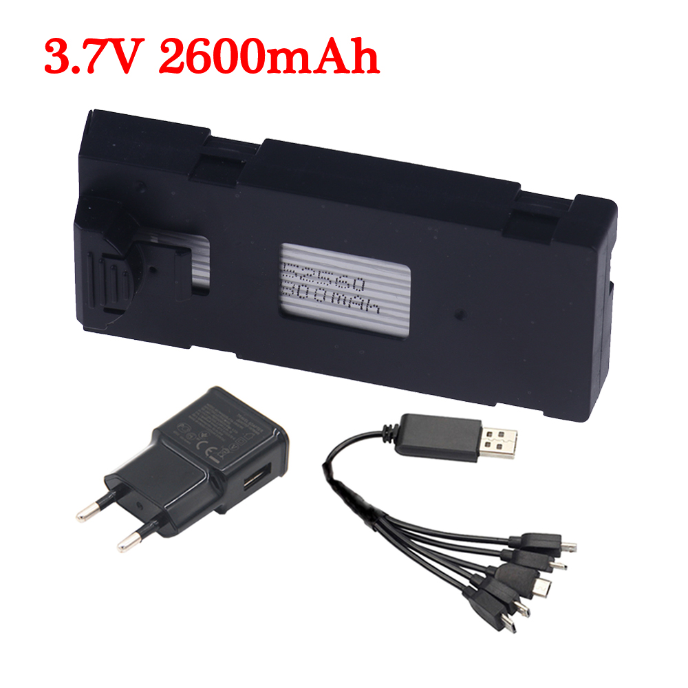 Upgrade Capacity 2600mAh 3.7V  - Drone Rc E88 Pro ulasan dan harga