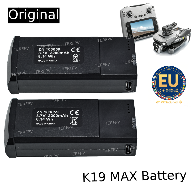 Original Drone Battery For K19 - Drone Rc E88 Pro ulasan dan harga