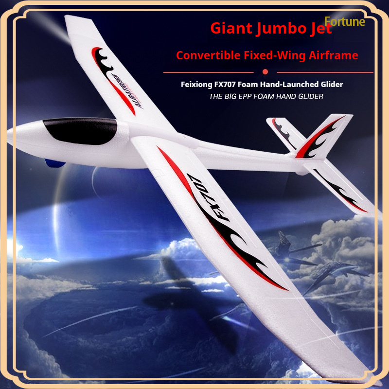 Fixed Wing Glider FX707 Upgrad - Rc Wing Glider ulasan dan harga