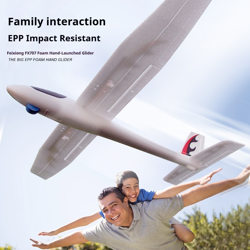 Fixed Wing Glider FX707 Upgrad - Rc Wing Glider ulasan dan harga