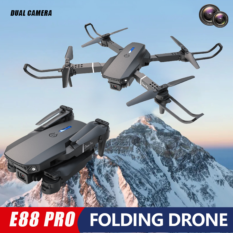 E88 Pro Mini Drone with Dual C - Drone Rc E88 Pro ulasan dan harga