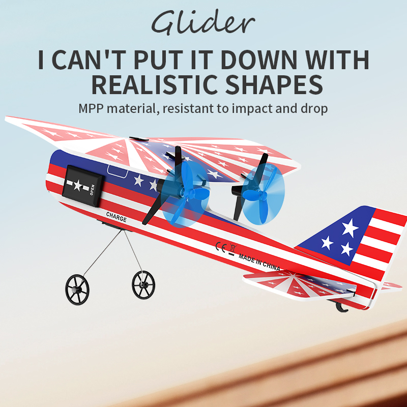 Mini RC Plane 2.4G 2CH Fixed W - Rc Wing Glider ulasan dan harga