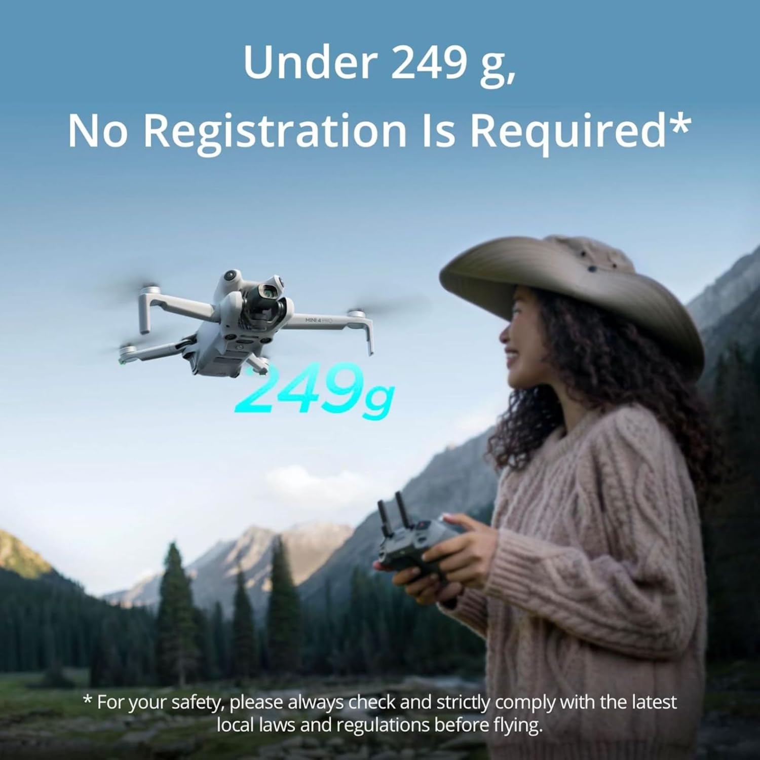 Open Box-DJI Drones Mini 4 Pro - Drone Rc N2 ulasan dan harga