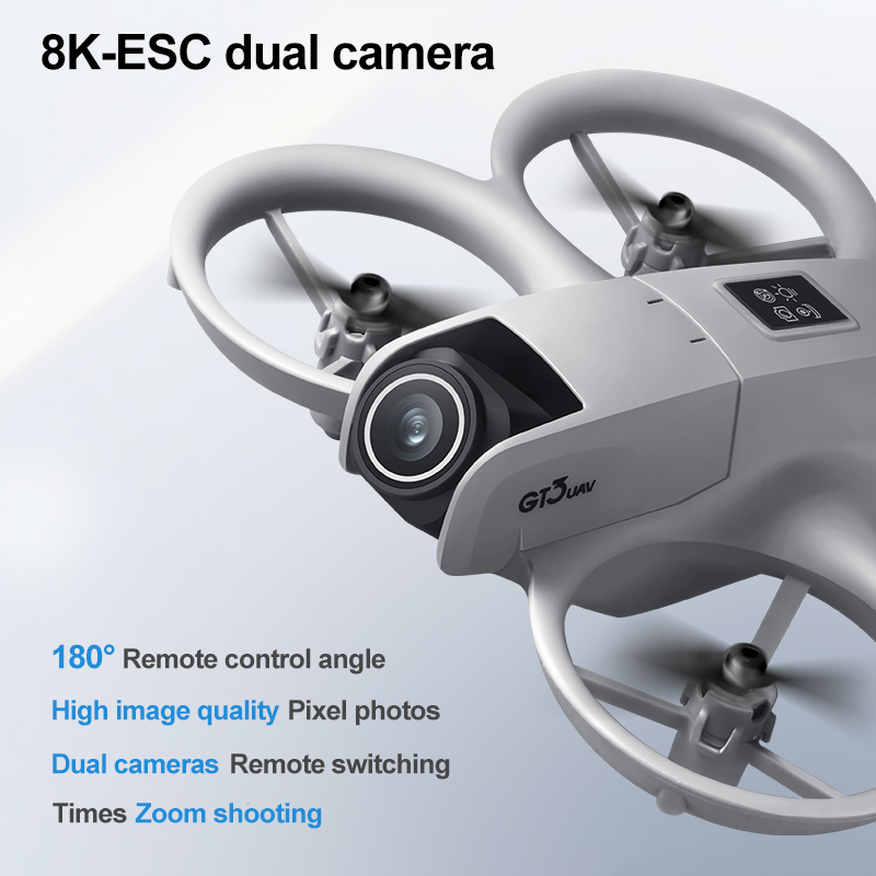 New GT3 With Screen Mini Drone - Drone Rc Remote ulasan dan harga