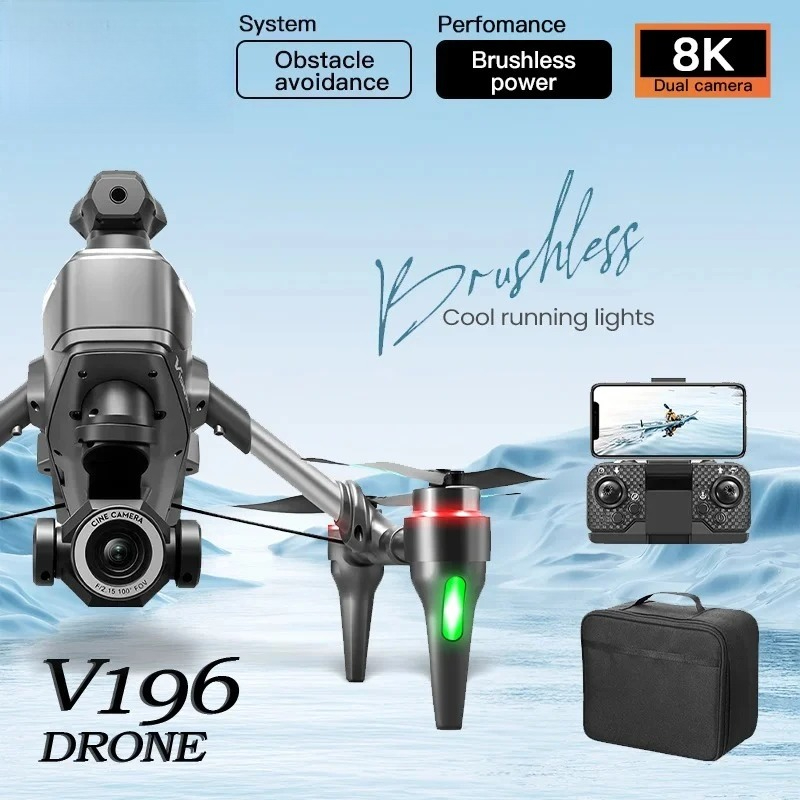 Original V196 Drone 8K Profess - Drone V196 Rc ulasan dan harga