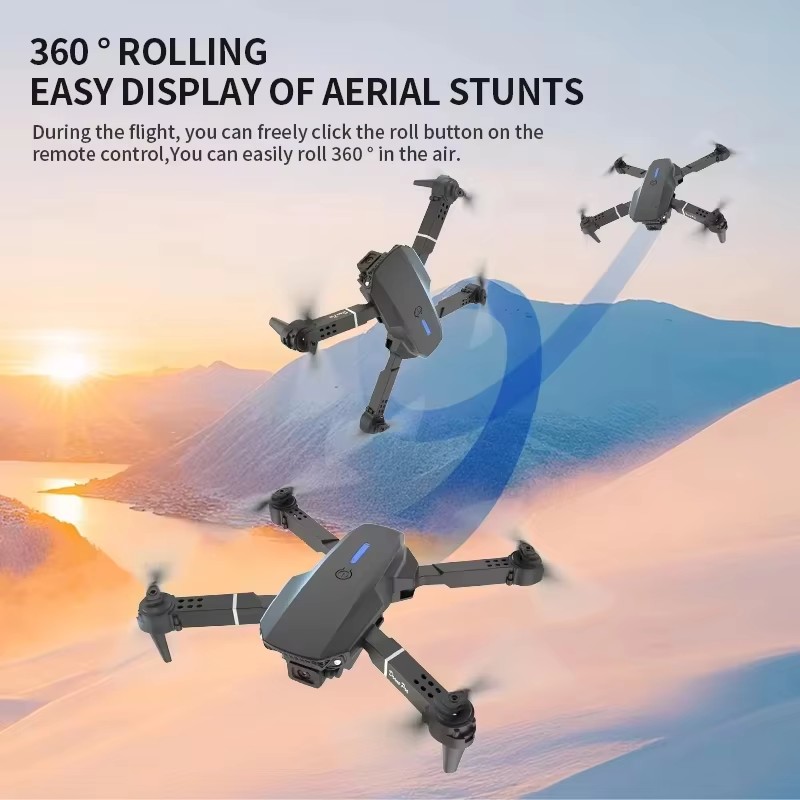 E88 Pro New Upgraded Drone 4K  - Drone Rc E88 Pro ulasan dan harga